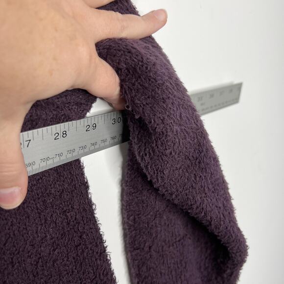 Eileen Fisher Sweater Womens 3X Purple Organic Cotton V Neck Oversized Tunic - Picture 9 of 9